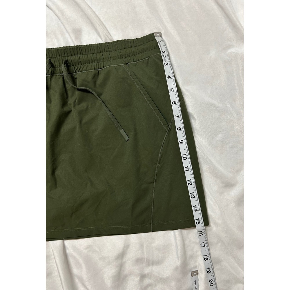 Title Nine Golf Skort Womens Med Green Activewear Skirt with Mesh Liner Pockets - Picture 10 of 11